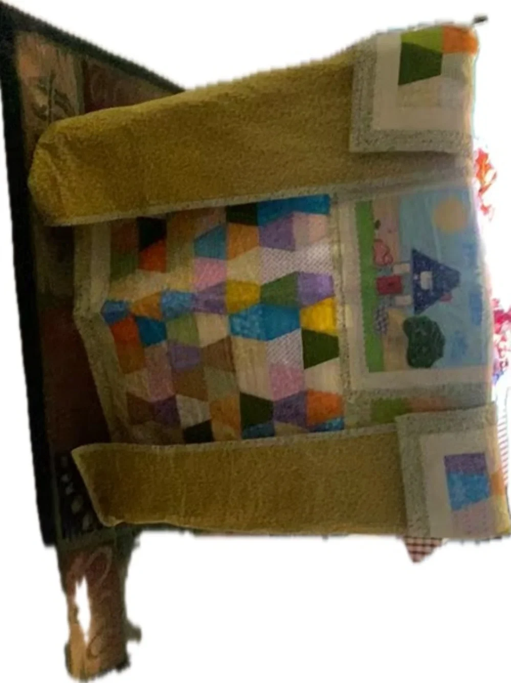 Handmade Patchwork Quilt 65